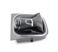 NingRuiBhd Stick Ball Head Change Lever for VW for Golf 5 6 for MK5 for GTI for GTD for R32 2004-2008 Manual Gear Shift Knob Shifter Lever Gaiter Boot Cover
