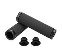 NinGYiYan Ergonomic Anti-Slip Handlebar Grip for Big Hands, High Strength Plastic Lining, Comfortable Non-Slip, Easy to Clean with Brush (Black)