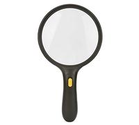 NinGYiYan for 1.8X 5X, for Magnifying Glass, Battery Powered 3LED, Handheld, for Reading