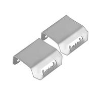 NinGYiYan for Axial SCX10 III AXI03007 RC Car Gearbox Skid Plate, Stainless Steel Protective Cover, Front and Rear Under Guard, Easy Installation, Corrosion Resistant