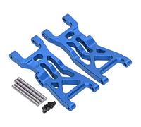 NinGYiYan For RC Front Lower Suspension Arm, Aluminum Alloy For LOSI 1/10 22S 2WD No Prep Drag Car, 2pcs Set, Enhanced Durability, High Strength, Smooth Performance (Blue)