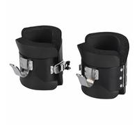 NinGYiYan Gravity Boots for Fitness, Inversion Boots for Strength Training, Solid Steel Frame, Heavy Duty Support, Ankle Hooks for Suspension, Adjustable Straps, Ideal for Home Gym