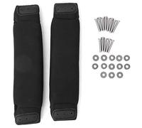 NinGYiYan Kitesurfing Foot Straps, for Surfboard Replacement, for Black Kiteboard, Pair of Straps, Durable Design, Secure Fit, Comfortable Padding, Adjustable Buckles, Easy Install
