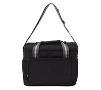 NinGYiYan Lunch Bag, 15L Collapsible Insulated Black, Adjustable Strap Leakproof Handle, for Camping Travel Beach