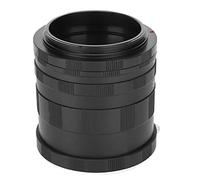 NinGYiYan Macro Extension Tube Set for Camera, Close-Up Adapter Rings, High Magnification for DSLR, Metal Construction, Manual Focus Compatible, Bellows Photography Principle, 3-Pi