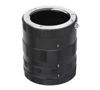 NinGYiYan Macro Extension Tubes Set with Close-Up Rings, for DSLR Cameras, High Magnification, Durable Metal Construction, Manual Focus, Compatible with Various Lenses