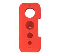 NinGYiYan Soft Silicone Protective Case Dust Proof Anti Slip Shell for Insta360 One X Camera (Red)