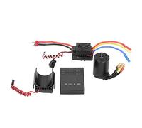 NinGYiYan Waterproof Brushless ESC for RC Car, 60A with Programming Card, Enhanced Protections, 4300KV Motor, Lightweight for 1/10 Scale Vehicles