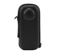 NinGYiYan X4 Panoramic Sports Camera Case, Hard Shell Protective Carrying Cover for Action Camera, Compact Lightweight Design with Zipper, PU Material, Lens Guard and Sh
