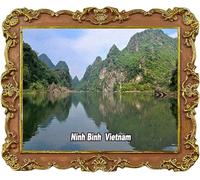 Ninh Binh Vietnam Travel Souvenirs Fridge Magnet City Attractions Refrigerator Magnet
