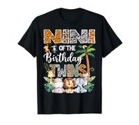 Nini of The Birthday Twins Safari Jungle Animal Lover T-Shirt