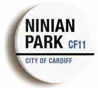 Ninian Park City of Cardiff CF11 Button Badge (2inch / 50mm diameter)