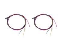 Niniang 12 Pieces Acoustic Guitar Replacement Steel Chain for Musical Instruments Electric Guitar Accessory