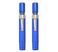 Niniang 2 x Aluminium Alloy Chalk Holder - Black (Blue)