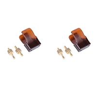 Niniang 2 x Fine Tuners Brass Anti-Rust No Hurt Strings Accessories Musical Instrument Replacement Accessory