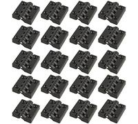 Niniang 20 x Heavy Duty Plastic Bearing Barrier Hinge 40 x 40 mm