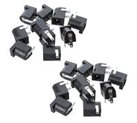 Niniang 20Pcs DC Power Jack Socket 2.1mm PCB Type
