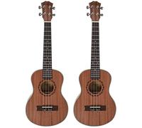 Niniang 2X Tenor Acoustic Electric Ukulele 26 Inch Guitar 4 String Ukulele Handmade Wood Mahogany Musical Instruments