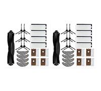 Niniang 38 Pieces Side Brush HEPA Mops Dust Bag Robot Vacuum Cleaner Filter for S9 Vacuum Cleaner Accessories Replacement