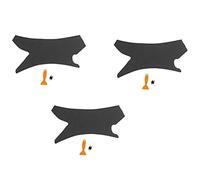 Niniang 3X Car Interior Door Handle Cover Door Panel Handle Leather Traction Cover for 3 Series 2005-2012 E90 E91 Black Left