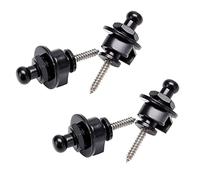 Niniang 4 Pcs Guitar Strap Lock Pin Peg Buttons Non-slip Straplock Guitar Parts Hot