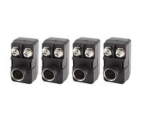 Niniang 4 x Push-on Antenna Adapter Transformer 300/75 Ohm TV F Adapter Coax