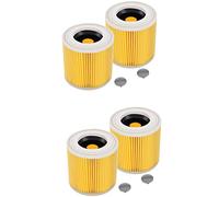 Niniang 4 x Replacement Filters for WD3 Premium WD2 WD3 WD3P WD3 MV2 MV3 Vacuum Cleaner