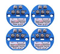 Niniang 4X RTD PT100 DC24V Temperature Transmitter Less 50-100 Degree Output 0-10V