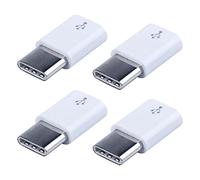 Niniang 4x Universal USB Type C 3.1 Male to Micro-USB 2.0 5 Pin Data Adapter