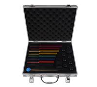 Niniang Tuning Forks Set Aluminum Alloy Tuning Forks for Healing Sound Therapy Body Keeping with Aluminum Gift Box