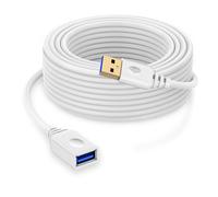 Niniber USB A to USB A Extender Cable 6FT,Type USB Extension Cables USB3.0 to USBCable Male to Female Cord High Data Transfer for HP Printer Webcam,USB Keyboard,Flash Drive,Hard Drive,Mouse