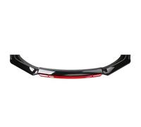 Ninisup Car Front Spoiler for Mazda 3 2020-2023,Front Bumper Lip Splitter Spoiler Wing Spoilers Front Lip Splitter Separator Body Kit,C-Black Red