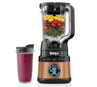 Ninja 2-in-1 Detect Power Blender Pro & Single Serve, 1200W Blender with 2L-Jug (1900ml Max Liquid Capacity) & Cup, Blend Smoothies, Chop Vegetables & Mix Ice Drinks, Black/Copper, TB301EUCP