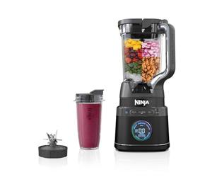 Ninja 2-in-1 Detect Power Blender Pro & Single Serve, 1200W Blender with 2L-Jug (1900ml Max Liquid Capacity) & 2x 680ml Cups, Blend Smoothies, Chop Vegetables & Mix Ice Drinks, Black, TB301EU