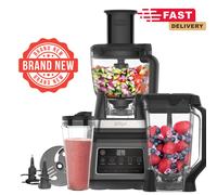 Ninja 3-in-1 Food Processor & Blender BN800UK - 1200W Auto-iQ, 5 Smart Programs [EEK: A+]