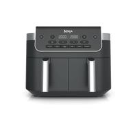 NINJA 6-in-1 DualZone DZ801UK 7.6L Air Fryer Grey, Silver/Grey