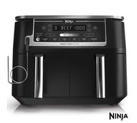 Ninja Af451Uk Foodi Max Dual Zone Air Fryer With Smart Cook System, 9.5L, Digital Cooking Probe, 6-In-1, Black