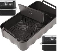 Ninja AF500UK 3-in-1 Silicone Liner with Removable Divider | 3mm Thick, Dual Convex Bases | Reusable Air Fryer Accessories | Ninja AF500UK Silicone Liner | by iStock kitchen