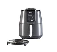 Ninja Air Fryer [AF100EU] 4 Cooking Modes, Air Fry, Roaster, Reheating, Dehydrating, Non-Stick Ceramic, 3.8 L, 1550W, Grey/Black
