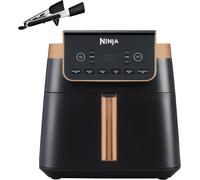 Ninja Air Fryer MAX PRO 6.2L Uses No Oil Large Square Single Drawer AF180UKCP