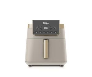 Ninja Air Fryer MAX PRO, 6.2L, Uses No Oil, Large Square Single Drawer, Roast, Bake, Air Fry, Digital, Cook From Frozen, Non-Stick, Dishwasher Safe Basket & Crisper Plate, Stone Gold AF180UKSD