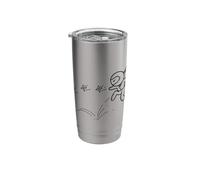 Ninja and Throwing Stars Stainless Steel Insulated Tumbler