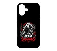 Ninja and Warrior Art Of Shadows Japanese Moon Case for iPhone 17