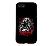 Ninja and Warrior Art Of Shadows Japanese Moon Case for iPhone SE (2020) / 7/8