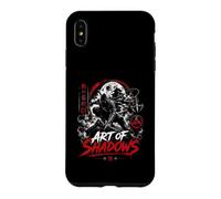 Ninja and Warrior Art Of Shadows Japanese Moon Case for iPhone XS Max