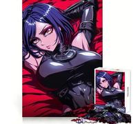 Ninja Anime Woman 1000 Adult Pieces Jigsaw Puzzle Mind Challenge Toy Together Fun Quality Cut (38x52cm)