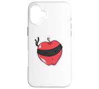 Ninja Apple with throwing Knife Case for iPhone 16 Plus