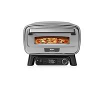 Ninja Artisan Electric Outdoor Pizza Oven & Air Fryer, 4 Functions: Pizza, Air Frying, Baking and Rising, 5 Pizza Settings, with 30 cm Pizza Stone, Pizza Shovel, Griddle and Airfry Basket, Grey