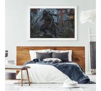 Ninja Assassin Wooden Jigsaw Puzzle 300 Pieces, Gift for Puzzle Fans