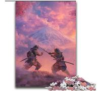 Ninja at The Foot of Mount Fuji Jigsaw Puzzles for Teenagers 2000 Piece, Educational Games Home Decoration Suitable for Desktop Decoration (70x100cm)